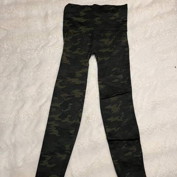 Womens Camo Spanx Leggings - Picture 1 of 4